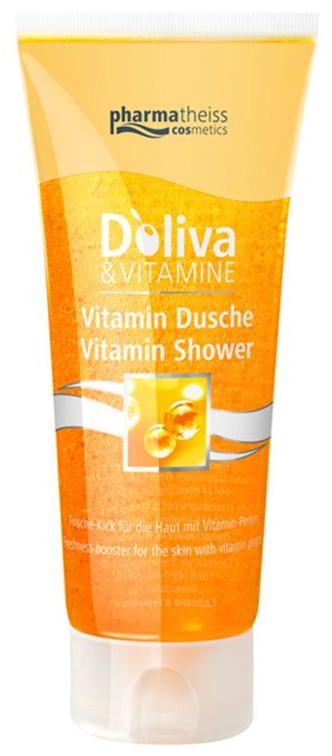 Гель для душа с пантенолом и витаминами А, С, Е Pharmatheiss "Vitamin Shower Gel", 200 мл