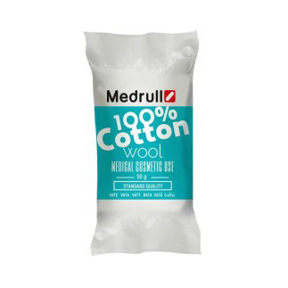 Вата хирургическая Medrull нестирильная в ролике,  50 г