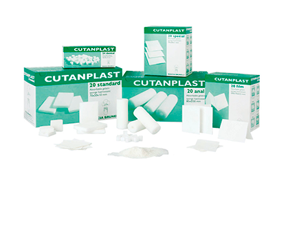 Губка гемостатическая желатиновая Cutanplast Standart,  70 х 50 х 10 мм