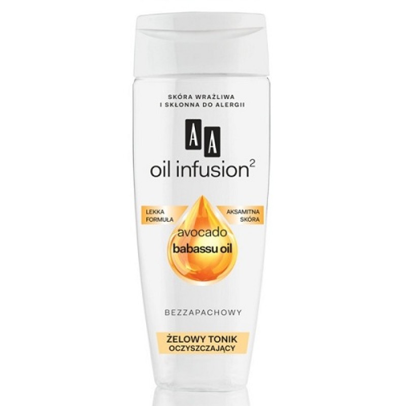 Гелевый очищающий тоник AA "Oil Infusion2", 200 мл