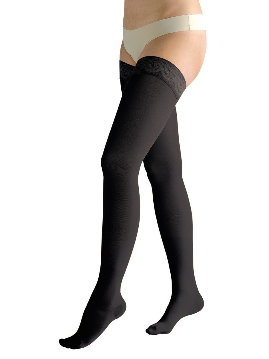 Чулки компрессионные Avicenum Авиценум 360 normal кружевные с закрытым носком, 2 класс, 2 шт