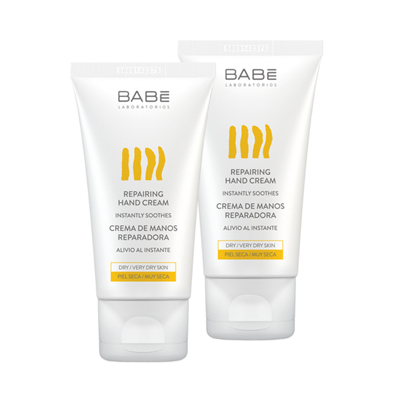 Крем для рук Laboratorios BABE "Repairing Hand Cream Twin Pack", 50 + 50 мл
