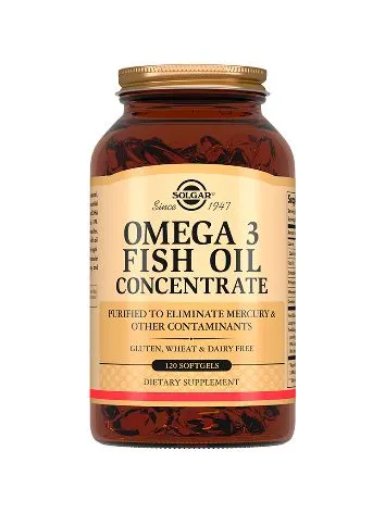 БАД Solgar Концентрат рыбьего жира Омега-3 капсулы 1425мг №120