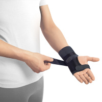 Бандаж фиксирующий на запястье с шиной Польза м.1411 р.4 (черный)